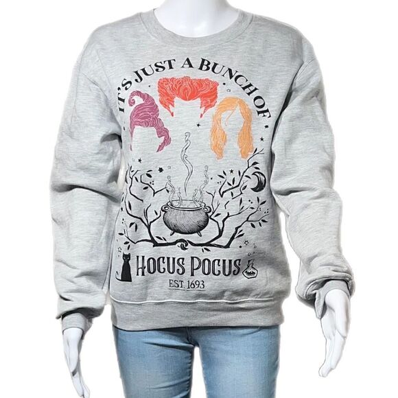 Hocus Pocus by Disney Witch Hair Graphic Sweatshirt - Picture 1 of 8